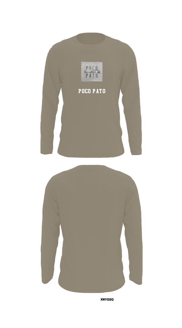 Long Sleeve Performance Shirt, Poco Pato, , Teamtime, Team time, sublimation, custom sports apparel, team uniforms, spirit wear, spiritwear, sports uniforms, custom shirts, team store, custom team store, fundraiser sports, apparel fundraiser