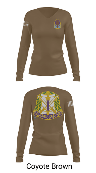 Women's Long Sleeve Vneck Shirt, , Army, Teamtime, Team time, sublimation, custom sports apparel, team uniforms, spirit wear, spiritwear, sports uniforms, custom shirts, team store, custom team store, fundraiser sports, apparel fundraiser
