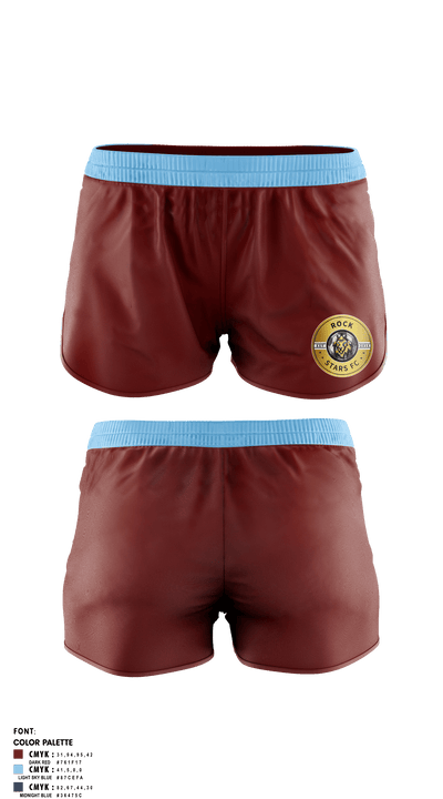 Rock Star 96624101 Womens Soccer Shorts - 1