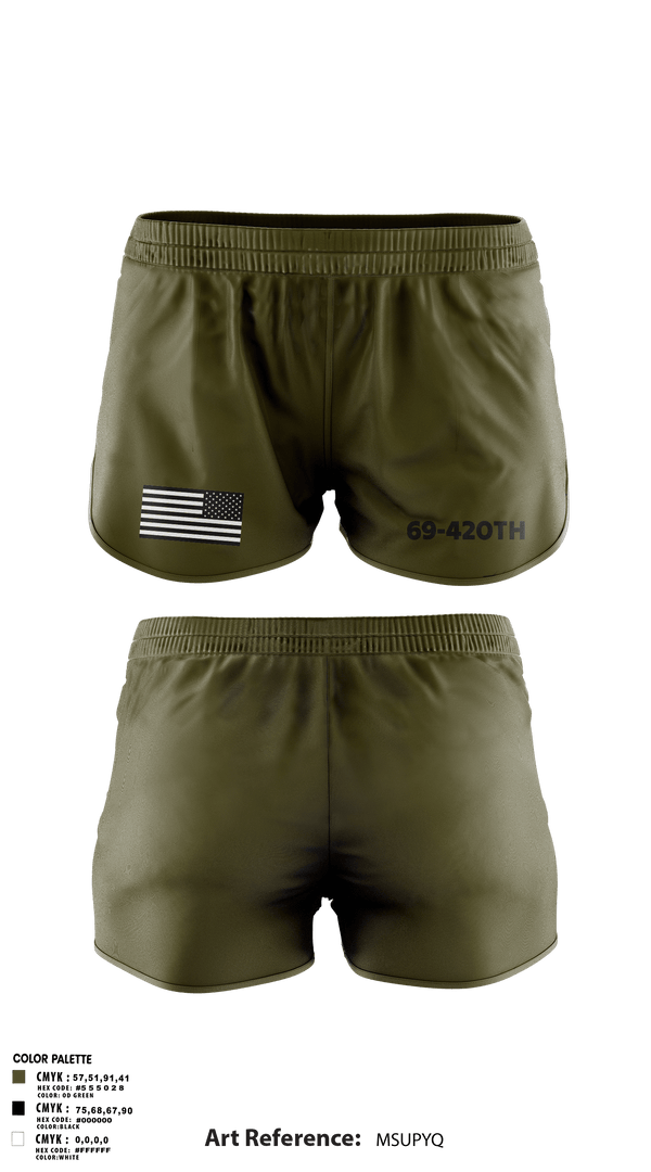 Ranger Panties, 69-420th, National Guard, Teamtime, Team time, sublimation, custom sports apparel, team uniforms, spirit wear, spiritwear, sports uniforms, custom shirts, team store, custom team store, fundraiser sports, apparel fundraiser