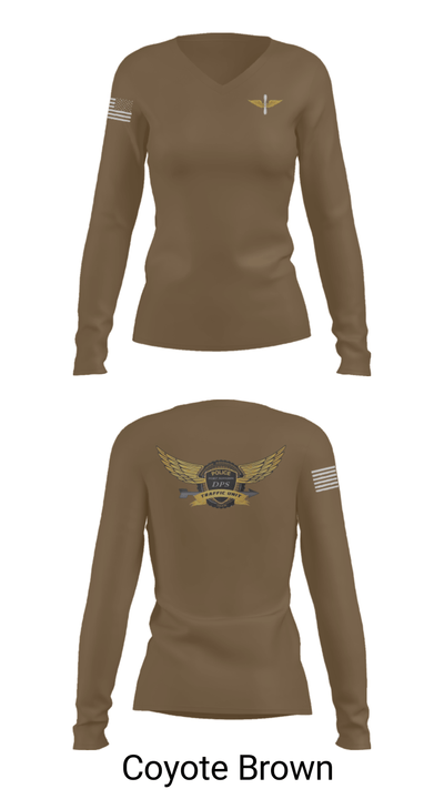Investigator 95146404 Women's Long Sleeve V-neck Shirt - 17