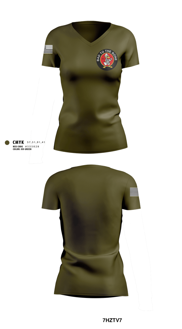 Women's Short Sleeve Vneck Shirt, D1 Ducks, Army, Teamtime, Team time, sublimation, custom sports apparel, team uniforms, spirit wear, spiritwear, sports uniforms, custom shirts, team store, custom team store, fundraiser sports, apparel fundraiser