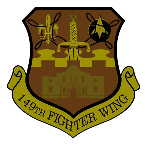 149th fighter Squadron Lone Star Stainless Steel Water Bottle with a Straw Lid
