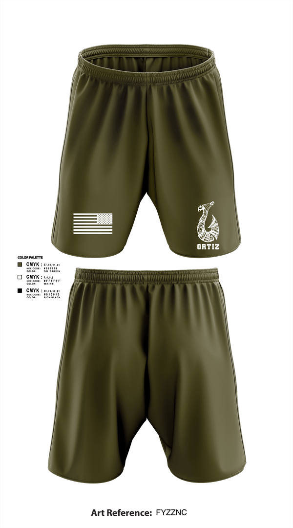 Athletic Shorts With Pockets, Ortiz, Marines, Teamtime, Team time, sublimation, custom sports apparel, team uniforms, spirit wear, spiritwear, sports uniforms, custom shirts, team store, custom team store, fundraiser sports, apparel fundraiser