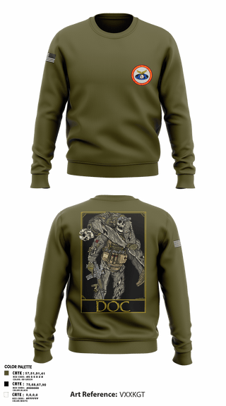 Crew Neck Sweatshirt, MCSFR RAS, Navy, Teamtime, Team time, sublimation, custom sports apparel, team uniforms, spirit wear, spiritwear, sports uniforms, custom shirts, team store, custom team store, fundraiser sports, apparel fundraiser