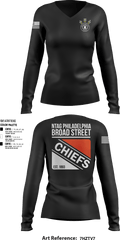NTAG Philadelphia 62235370 Women's Long Sleeve V-neck Shirt - 1