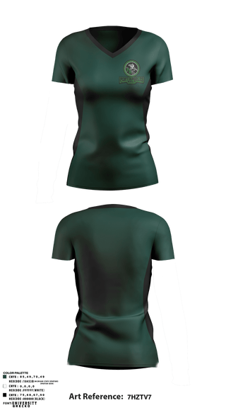 Women's Short Sleeve Vneck Shirt, Port Angeles Golf, Golf, Teamtime, Team time, sublimation, custom sports apparel, team uniforms, spirit wear, spiritwear, sports uniforms, custom shirts, team store, custom team store, fundraiser sports, apparel fundraiser