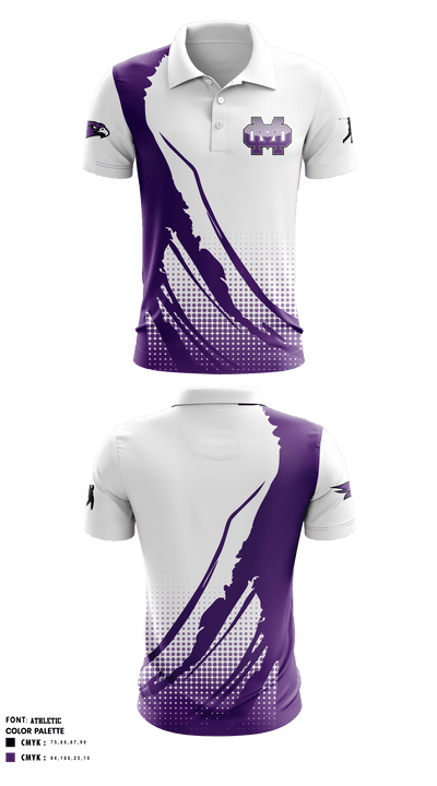 Mission Oak High School Golf 53851380 Short Sleeve Performance Polo - 15 (1)