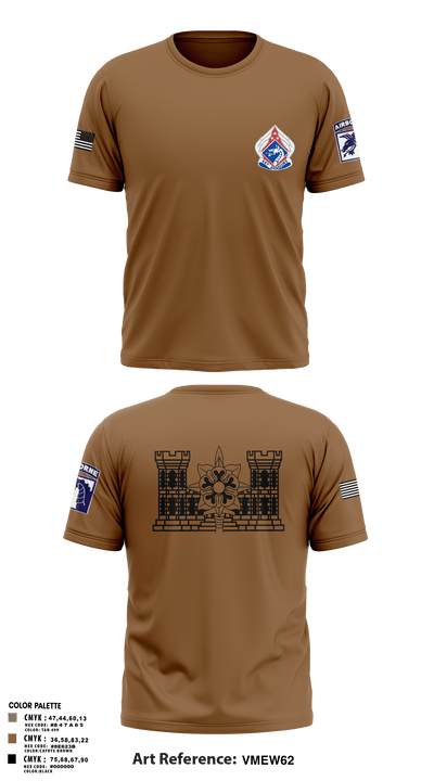XVIII ABN G2 65000076 Short Sleeve Performance Shirt - 11