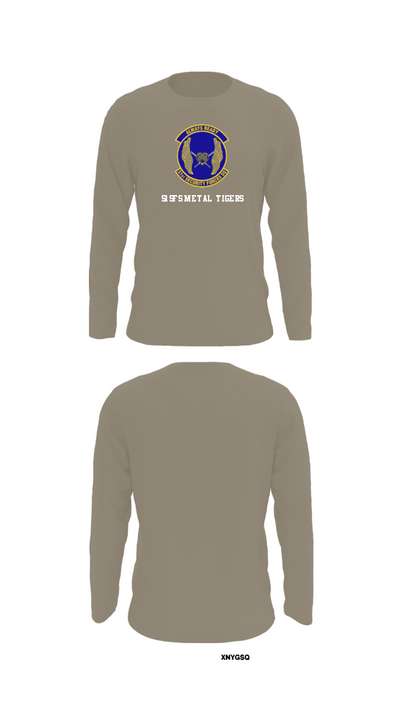 51SFS Metal Tigers 2477629 Long Sleeve Performance Shirt - 72