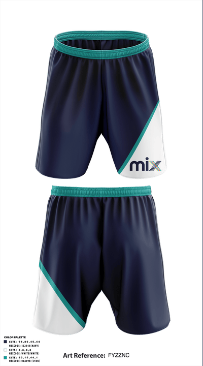 Mix Talent Pelotonia 57856065 Athletic Shorts With Pockets - 1