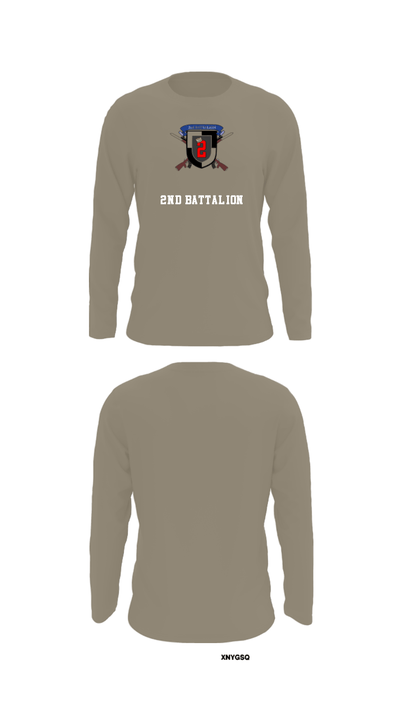 2nd Battalion 43692183 Long Sleeve Performance Shirt - 72