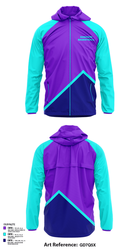 Windbreaker, Rangers, Men's Basketball, Teamtime, Team time, sublimation, custom sports apparel, team uniforms, spirit wear, spiritwear, sports uniforms, custom shirts, team store, custom team store, fundraiser sports, apparel fundraiser