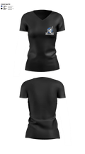 undefined Women's Short Sleeve V-neck Shirt - 4