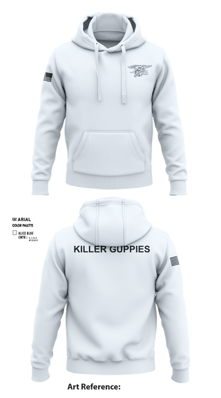 Hoodie, HuggersKiller Guppies, Wrestling, Teamtime, Team time, sublimation, custom sports apparel, team uniforms, spirit wear, spiritwear, sports uniforms, custom shirts, team store, custom team store, fundraiser sports, apparel fundraiser
