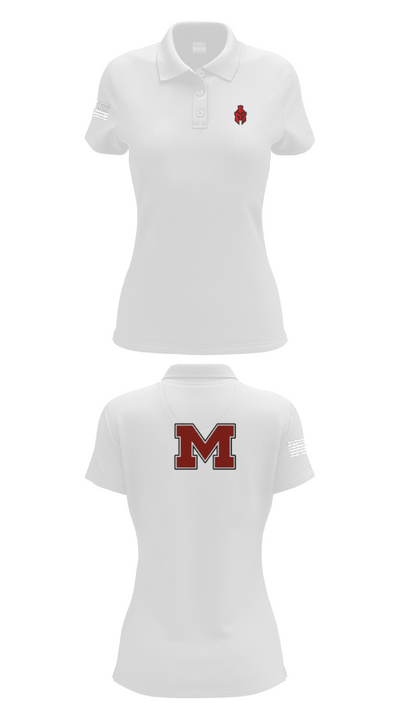 Redmen 61765245 Women's Short Sleeve Performance Polo  - 17