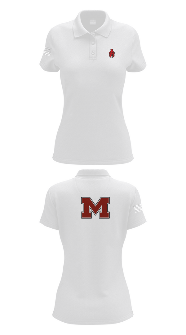 Women's Short Sleeve Performance Polo, Redmen, Spirit Store, Teamtime, Team time, sublimation, custom sports apparel, team uniforms, spirit wear, spiritwear, sports uniforms, custom shirts, team store, custom team store, fundraiser sports, apparel fundraiser