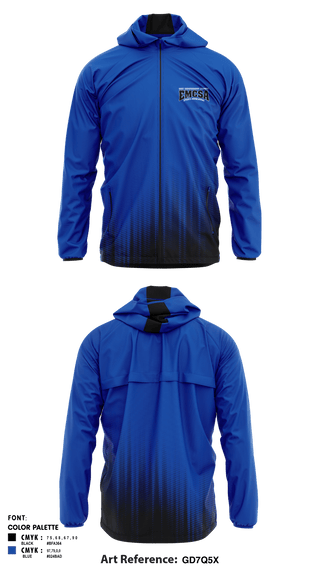 Windbreaker, East Montgomery County Sports Association, Spirit Store, Teamtime, Team time, sublimation, custom sports apparel, team uniforms, spirit wear, spiritwear, sports uniforms, custom shirts, team store, custom team store, fundraiser sports, apparel fundraiser