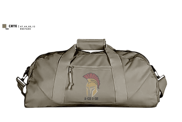 Duffle Bag, A-CO 1-32, Army, Teamtime, Team time, sublimation, custom sports apparel, team uniforms, spirit wear, spiritwear, sports uniforms, custom shirts, team store, custom team store, fundraiser sports, apparel fundraiser