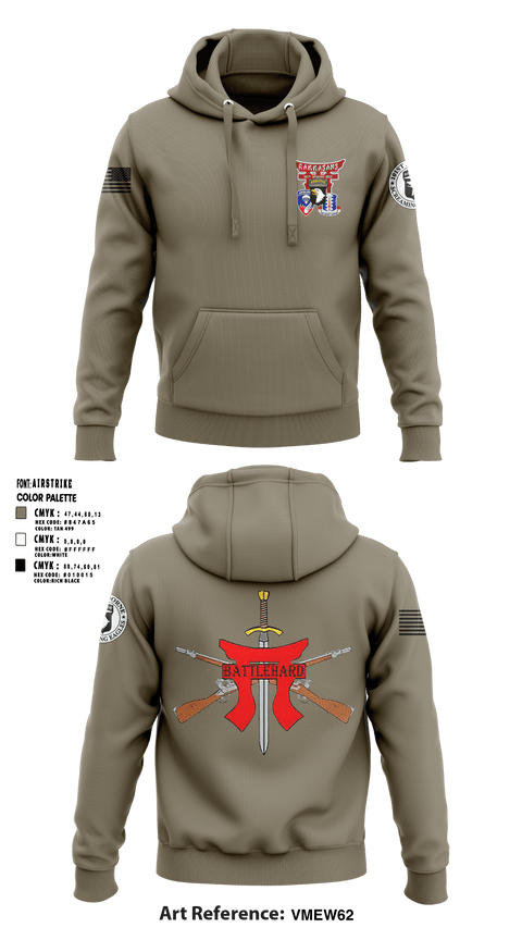 Hoodie, BCO 3-187, Army, Teamtime, Team time, sublimation, custom sports apparel, team uniforms, spirit wear, spiritwear, sports uniforms, custom shirts, team store, custom team store, fundraiser sports, apparel fundraiser