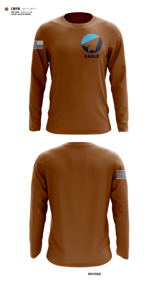Long Sleeve Performance Shirt, Eagle, Air Force, Teamtime, Team time, sublimation, custom sports apparel, team uniforms, spirit wear, spiritwear, sports uniforms, custom shirts, team store, custom team store, fundraiser sports, apparel fundraiser