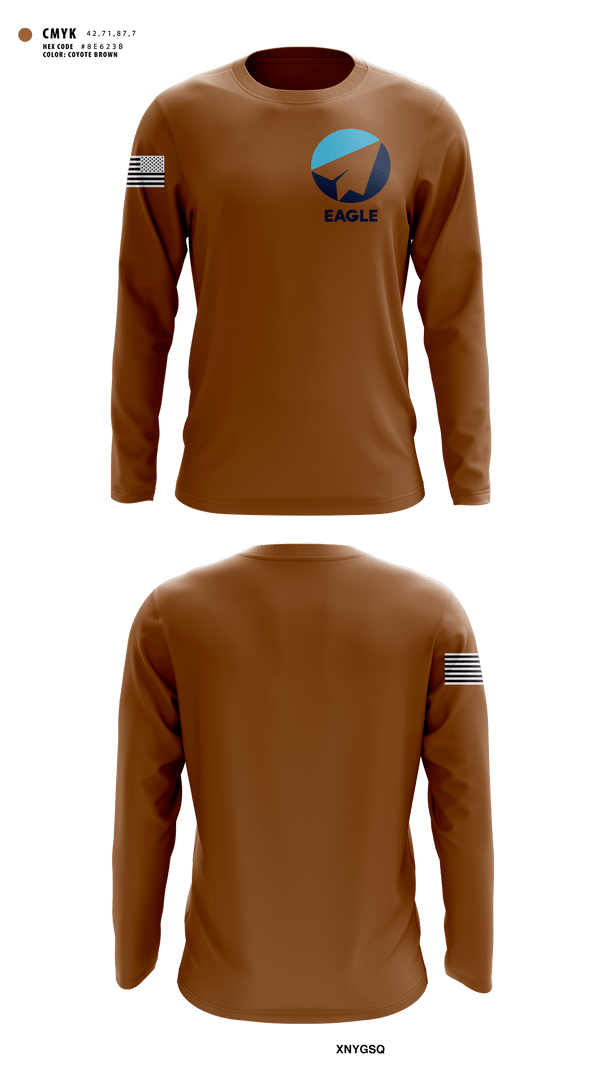Long Sleeve Performance Shirt, Eagle, Air Force, Teamtime, Team time, sublimation, custom sports apparel, team uniforms, spirit wear, spiritwear, sports uniforms, custom shirts, team store, custom team store, fundraiser sports, apparel fundraiser