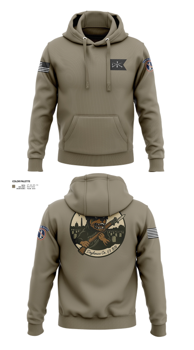 Doghouse 1st Platoon Rottweilers 61598708 Hoodie - 23
