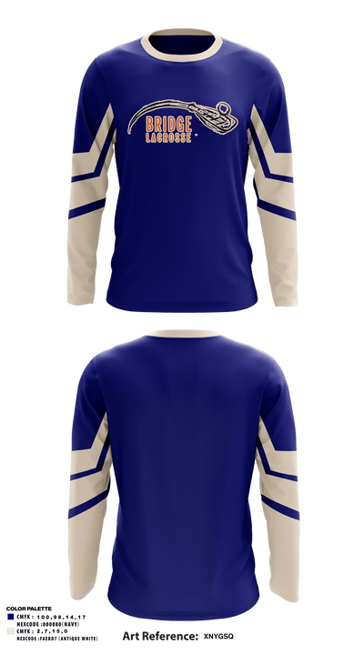 Bridge 73505997 Long Sleeve Performance Shirt - 1