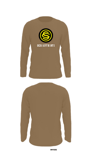 Long Sleeve Performance Shirt, OCS 117th RTI, National Guard, Teamtime, Team time, sublimation, custom sports apparel, team uniforms, spirit wear, spiritwear, sports uniforms, custom shirts, team store, custom team store, fundraiser sports, apparel fundraiser