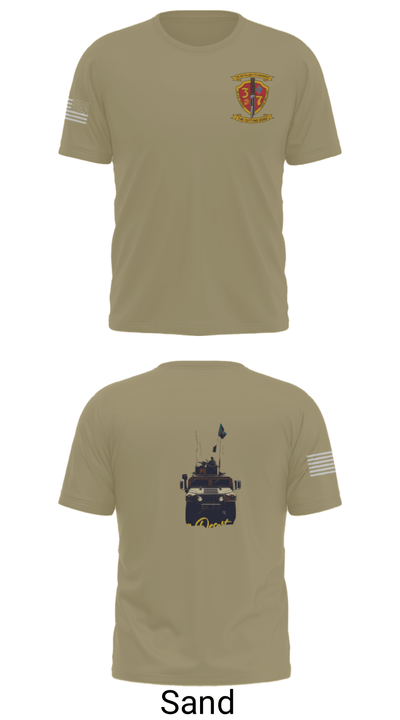 3/7 India Co. Wpns Plt 50459074 Short Sleeve Performance Shirt - 96