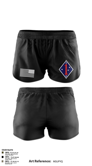 Ranger Panties, 3rd LAR 1st MARDIV, Marines, Teamtime, Team time, sublimation, custom sports apparel, team uniforms, spirit wear, spiritwear, sports uniforms, custom shirts, team store, custom team store, fundraiser sports, apparel fundraiser