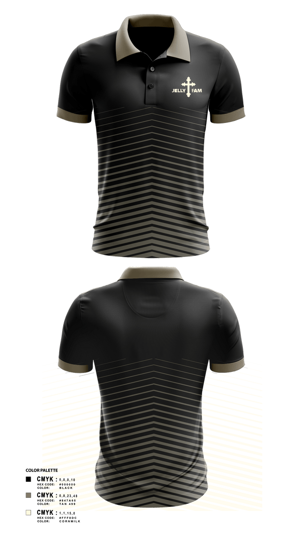 Short Sleeve Performance Polo, Jellyfam, Men's Basketball, Teamtime, Team time, sublimation, custom sports apparel, team uniforms, spirit wear, spiritwear, sports uniforms, custom shirts, team store, custom team store, fundraiser sports, apparel fundraiser