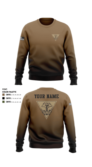 Crew Neck Sweatshirt, Ghost Frogs, Golf, Teamtime, Team time, sublimation, custom sports apparel, team uniforms, spirit wear, spiritwear, sports uniforms, custom shirts, team store, custom team store, fundraiser sports, apparel fundraiser