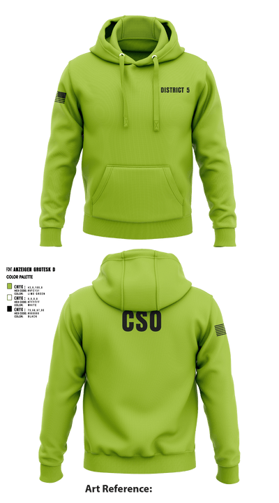 District 5 CSO 28339770 Hoodie - 4