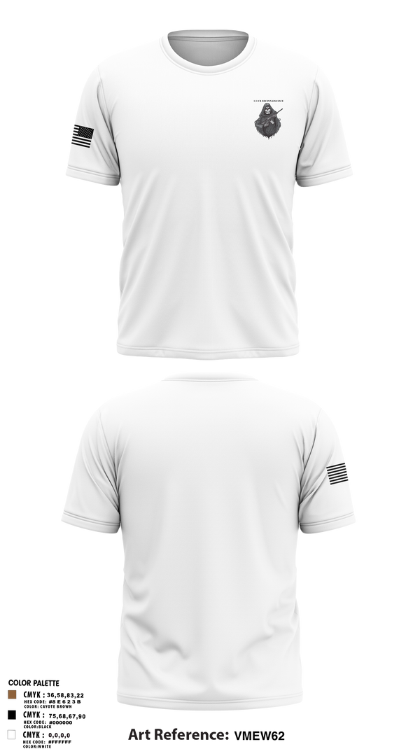 Old School Cotton Feel Shirt, 1/3 CR Reconnaissance, , Teamtime, Team time, sublimation, custom sports apparel, team uniforms, spirit wear, spiritwear, sports uniforms, custom shirts, team store, custom team store, fundraiser sports, apparel fundraiser