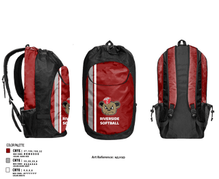Gear Bag, Riverside, Softball, Teamtime, Team time, sublimation, custom sports apparel, team uniforms, spirit wear, spiritwear, sports uniforms, custom shirts, team store, custom team store, fundraiser sports, apparel fundraiser