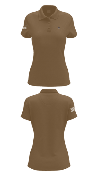 Women's Short Sleeve Performance Polo, 56th SOF CBRN Company, Army, Teamtime, Team time, sublimation, custom sports apparel, team uniforms, spirit wear, spiritwear, sports uniforms, custom shirts, team store, custom team store, fundraiser sports, apparel fundraiser