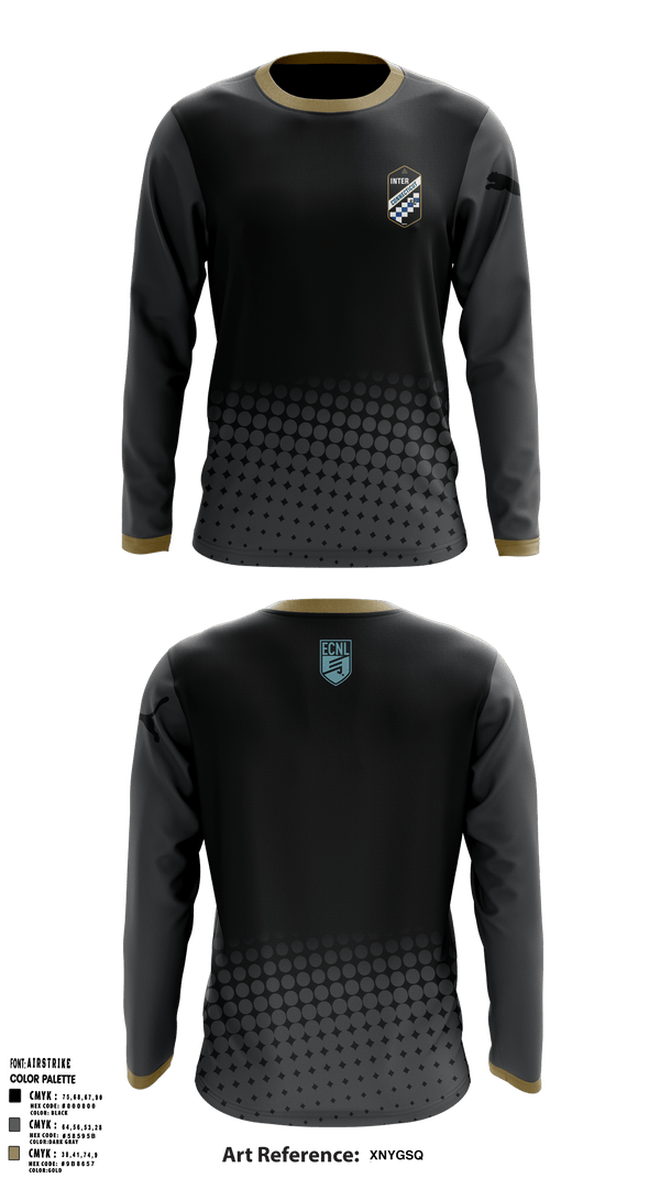 Long Sleeve Performance Shirt, Inter Connecticut, Men's Soccer, Teamtime, Team time, sublimation, custom sports apparel, team uniforms, spirit wear, spiritwear, sports uniforms, custom shirts, team store, custom team store, fundraiser sports, apparel fundraiser