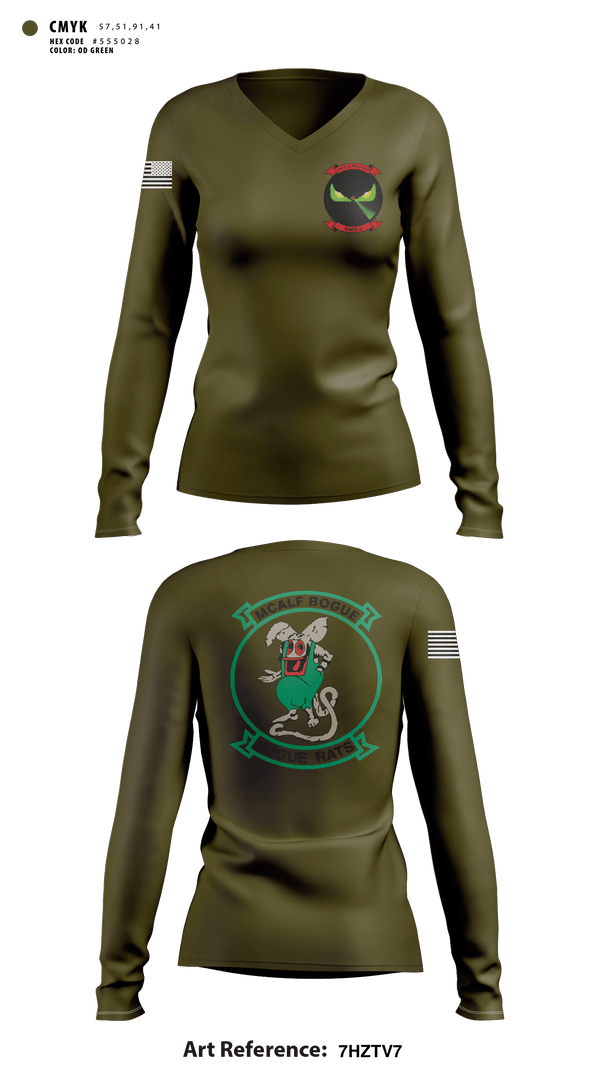 Women's Long Sleeve Vneck Shirt, MACS-2, Marines, Teamtime, Team time, sublimation, custom sports apparel, team uniforms, spirit wear, spiritwear, sports uniforms, custom shirts, team store, custom team store, fundraiser sports, apparel fundraiser