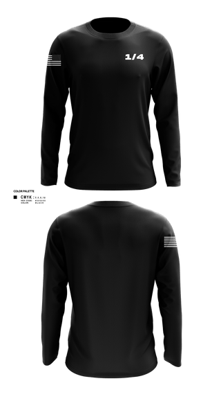 Long Sleeve Performance Shirt, 1/4, Marines, Teamtime, Team time, sublimation, custom sports apparel, team uniforms, spirit wear, spiritwear, sports uniforms, custom shirts, team store, custom team store, fundraiser sports, apparel fundraiser