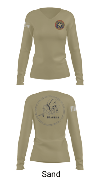 Women's Long Sleeve Vneck Shirt, Nmcb22, Navy, Teamtime, Team time, sublimation, custom sports apparel, team uniforms, spirit wear, spiritwear, sports uniforms, custom shirts, team store, custom team store, fundraiser sports, apparel fundraiser