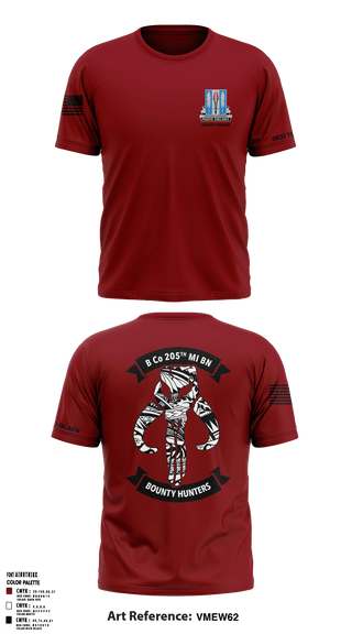 Short Sleeve Performance Shirt, Bravo Company 205th MI Battalion, Army, Teamtime, Team time, sublimation, custom sports apparel, team uniforms, spirit wear, spiritwear, sports uniforms, custom shirts, team store, custom team store, fundraiser sports, apparel fundraiser