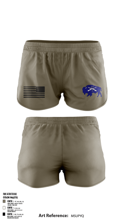 1-17 Infantry Regiment 55887987 Ranger Panties - 1