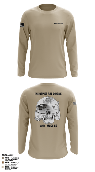 Long Sleeve Performance Shirt, 42D FRSDAACC, Army, Teamtime, Team time, sublimation, custom sports apparel, team uniforms, spirit wear, spiritwear, sports uniforms, custom shirts, team store, custom team store, fundraiser sports, apparel fundraiser