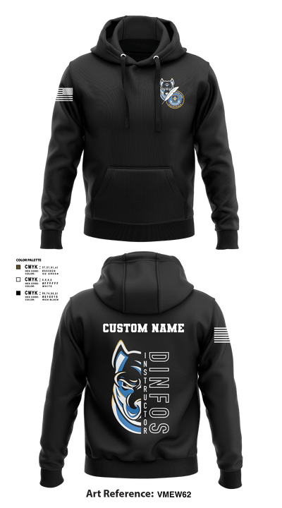 DINFOS (Defense Information School) 29284303 Hoodie -100