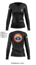 FAST Co 95190918 Women's Long Sleeve V-neck Shirt - 3