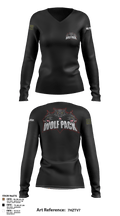501st BSB 21749910 Women's Long Sleeve V-neck Shirt - 3