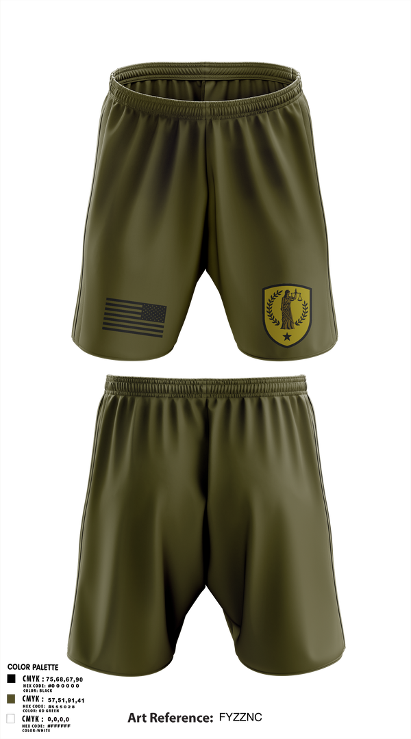 Athletic Shorts With Pockets, Fort Campbell & Redstone Arsenal - Office of Special Trial Counsel, , Teamtime, Team time, sublimation, custom sports apparel, team uniforms, spirit wear, spiritwear, sports uniforms, custom shirts, team store, custom team store, fundraiser sports, apparel fundraiser