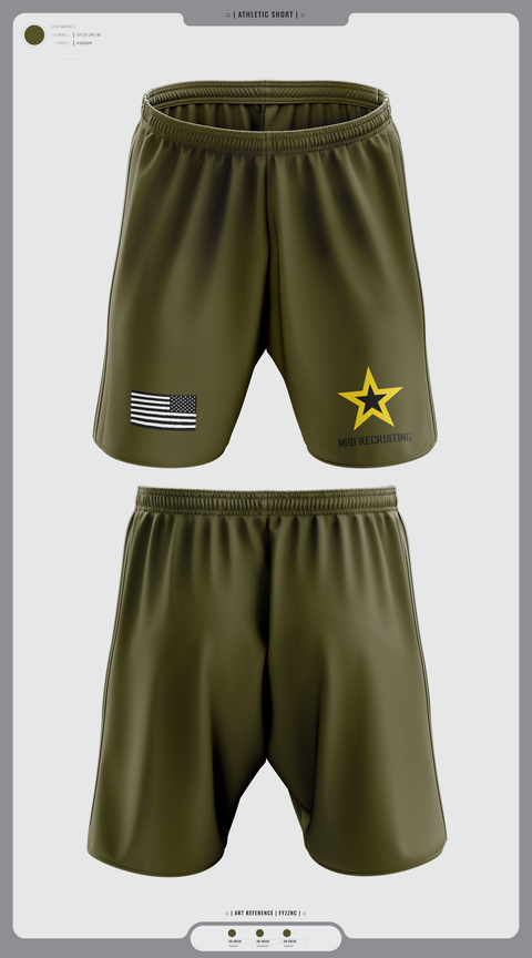Athletic Shorts With Pockets, MHB Recruiting, , Teamtime, Team time, sublimation, custom sports apparel, team uniforms, spirit wear, spiritwear, sports uniforms, custom shirts, team store, custom team store, fundraiser sports, apparel fundraiser