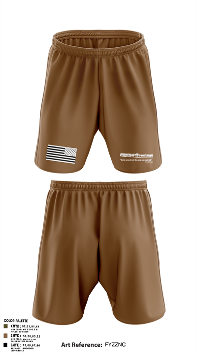 Roanoke SWAT 18217649 Athletic Shorts With Pockets - 2